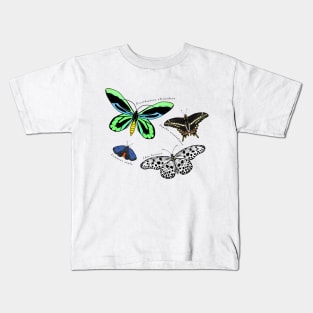 Endangered Butterflies Kids T-Shirt